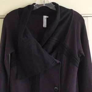 Indigenous Funnel Neck Soft Organic Cotton Jacket